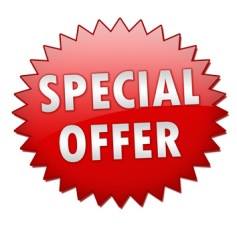 Check out our SPECIAL OFFERS!